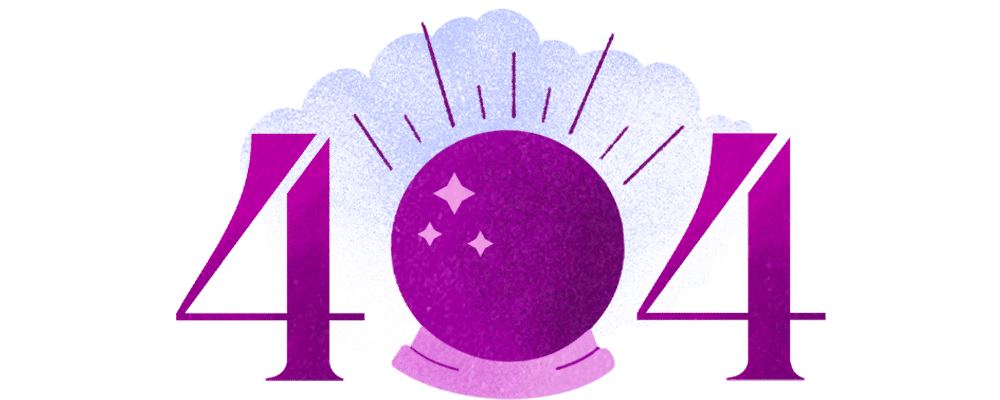 404 Purple Crystal Ball
